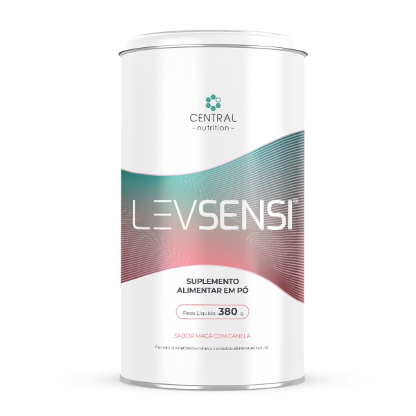 LEVSENSI® - 380g - Sabor Maçã com Canela