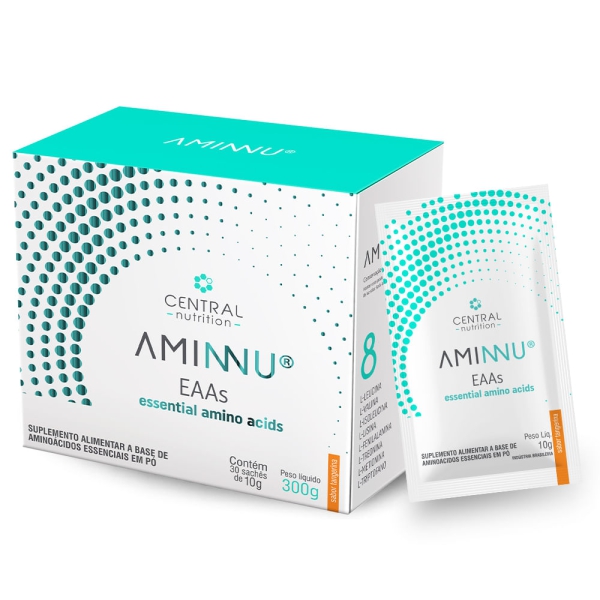 AMINNU® 10 sachês com 10g = total 300g